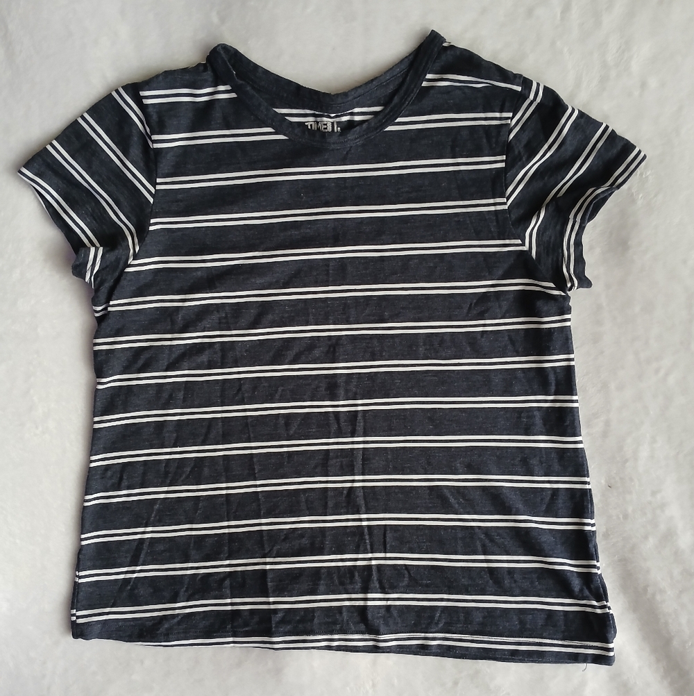 Time&tru Striped Tshirt Size LG